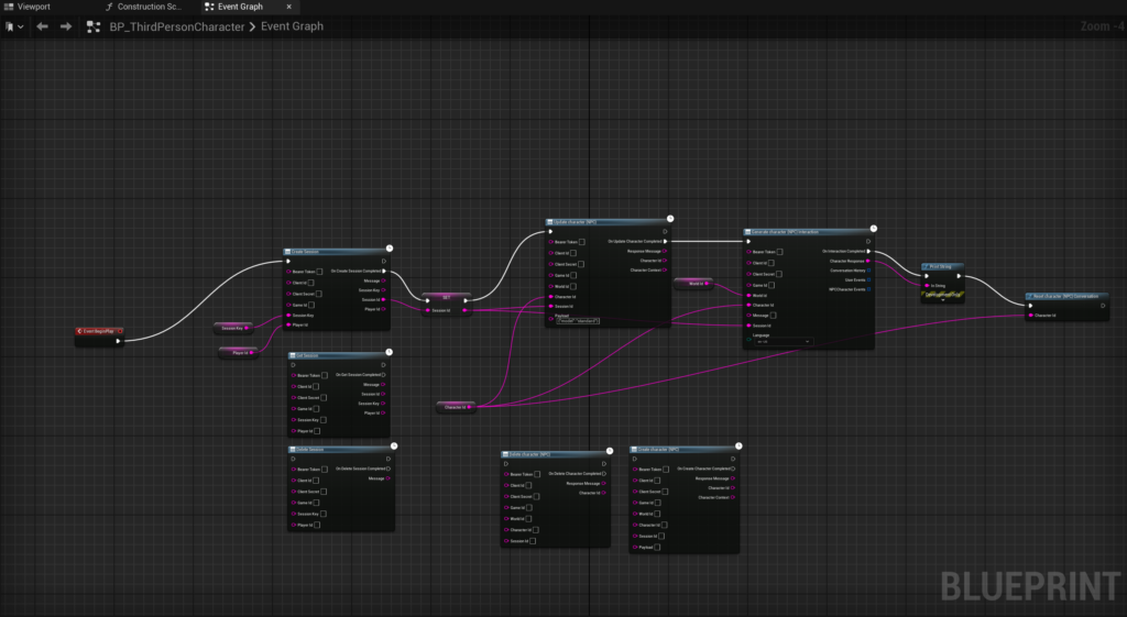 Integración Unreal Engine – Plugin - NPC Builder